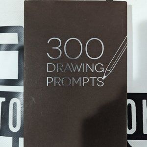 300 Drawing Prompts - Piccadilly 2017 Paperback- Used